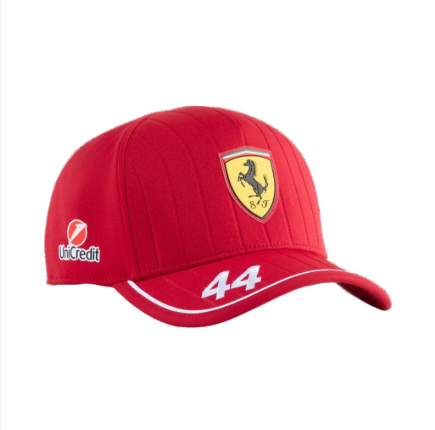 Scuderia Ferrari Lewis Hamilton Baseball Dark Cherry Cap 2025-RP Teamwear