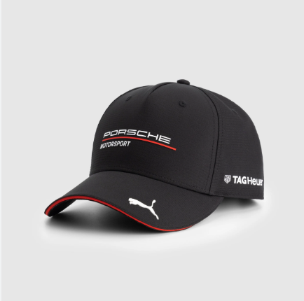 Porsche Cap Black 2025-RP Teamwear
