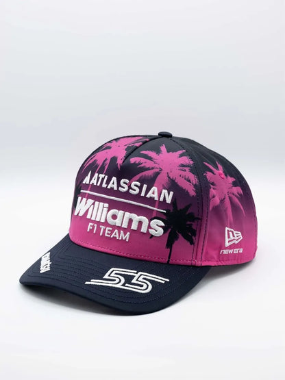 Williams Racing Team Carlos Sainz Special Edition Miami 9FORTY Cap Navy 2026-Fanwear
