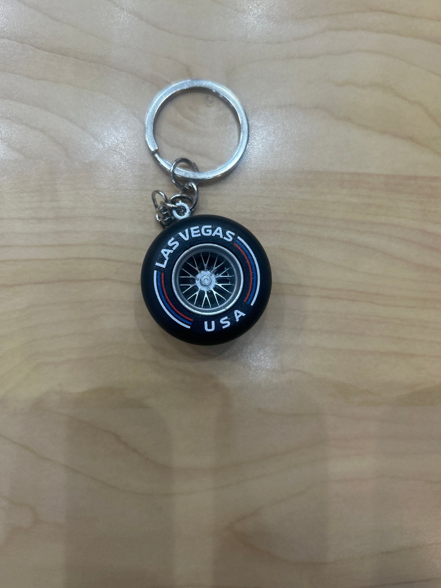World Tire USA Las Vegas Keyring