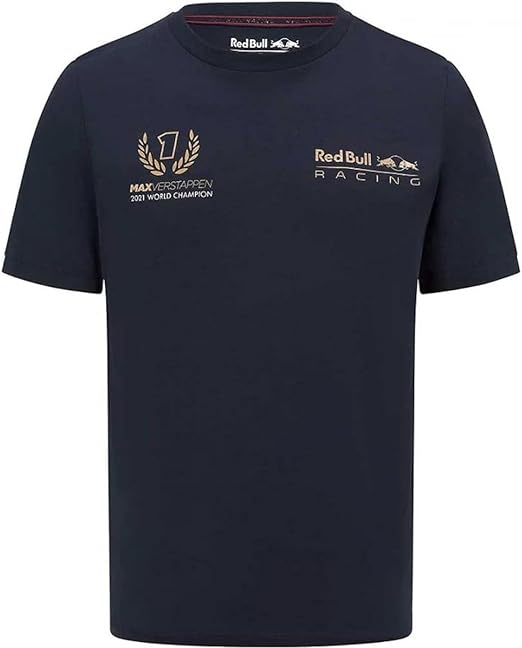 Red Bull Racing Men's Max Verstappen Tribute T-Shirt 2022-Fanwear