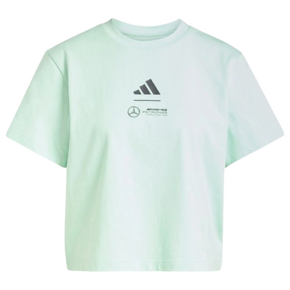 Mercedes Women's Woven Top Tank Teal 2025-Fanwear