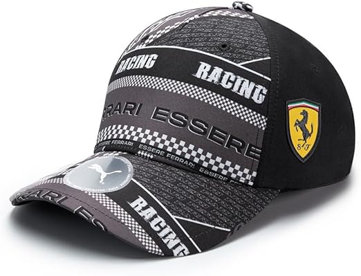 Scuderia Ferrari Graphic Cap Black 2023-Fanwear