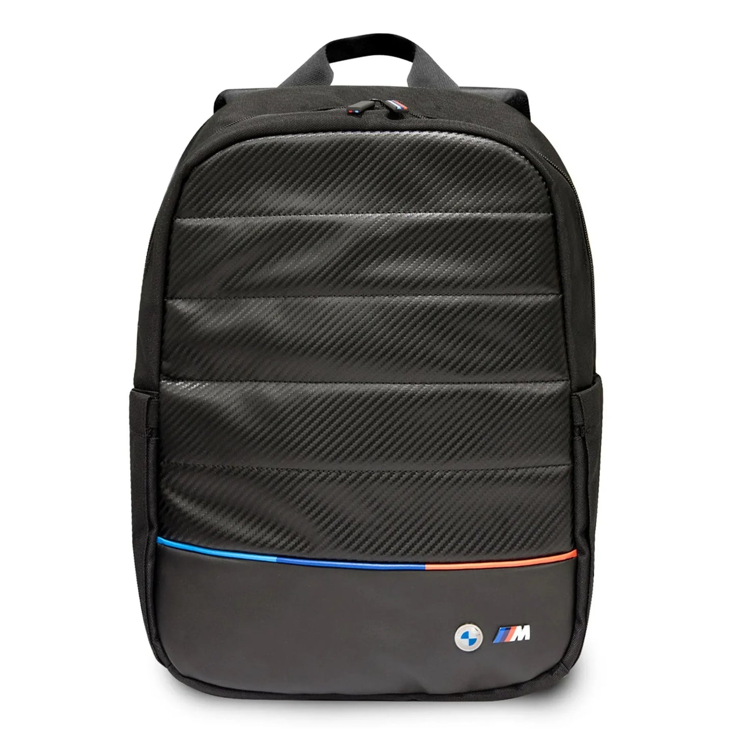 BMW Compact Computer Carbon Tricolor Black Backpack