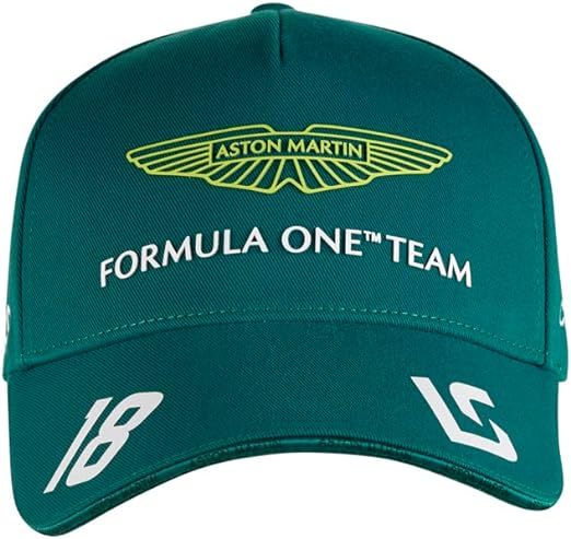 Aston Martin F1 Official Driver Lance Stroll Cap Green 2023