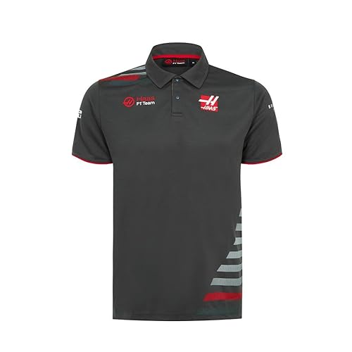 Haas F1 Men's Team Polo 2018-RP Teamwear