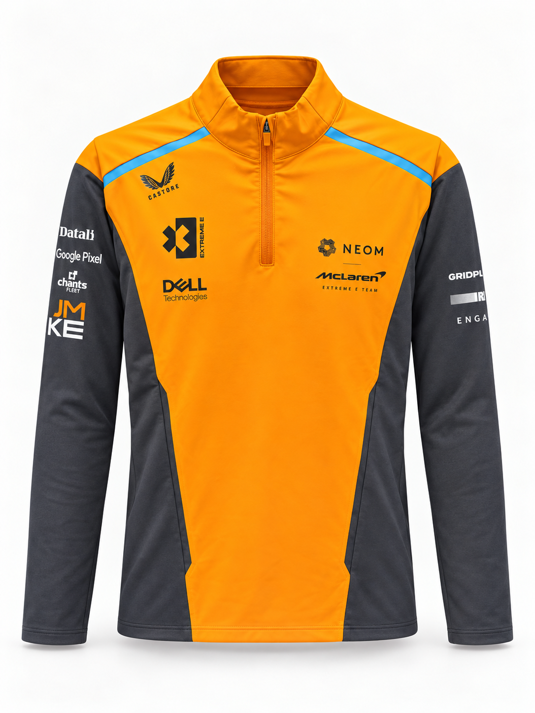 McLaren Extreme E Men's Quarter Zip Midlayer Jacket 2023 - RP Teamwear