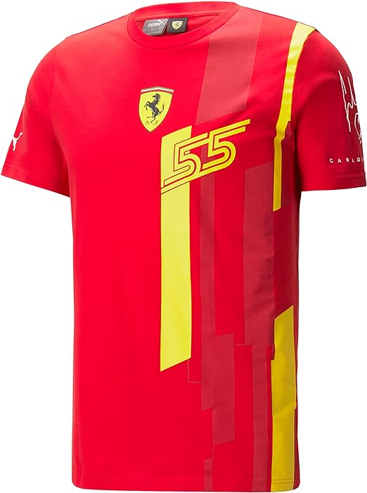 Scuderia Ferrari Special Edition Carlos Sainz T-Shirt Red 2023-RP Teamwear