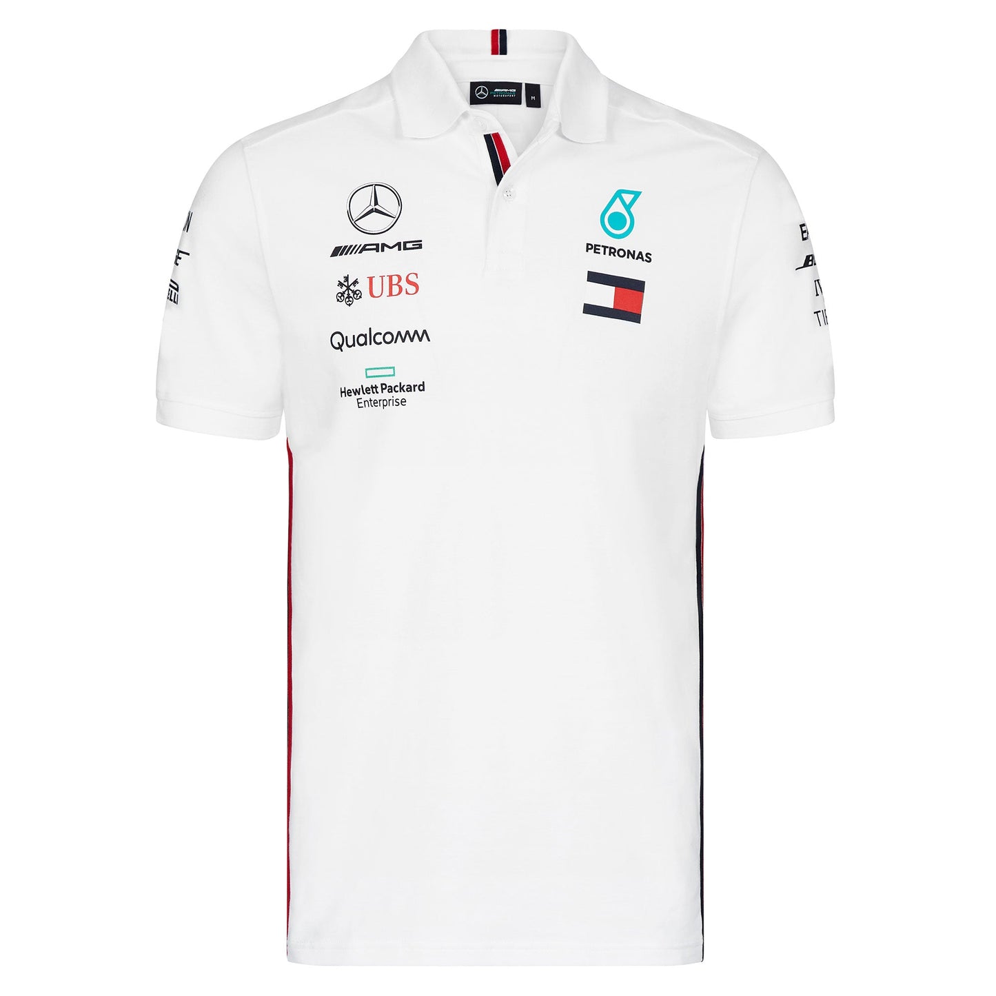 Mercedes-AMG Petronas Motorsport Men's Team Polo White 2019-RP Teamwear