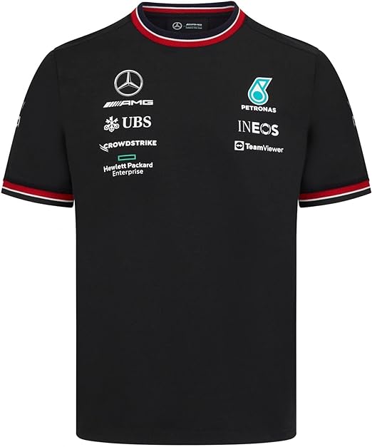 Mercedes-AMG Petronas Formula 1 Team Kids Driver T-Shirt Black 2022-RP Teamwear