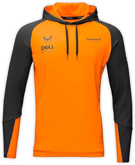 Mclaren Men's Team Hoodie Papaya 2022-RP Teamwear