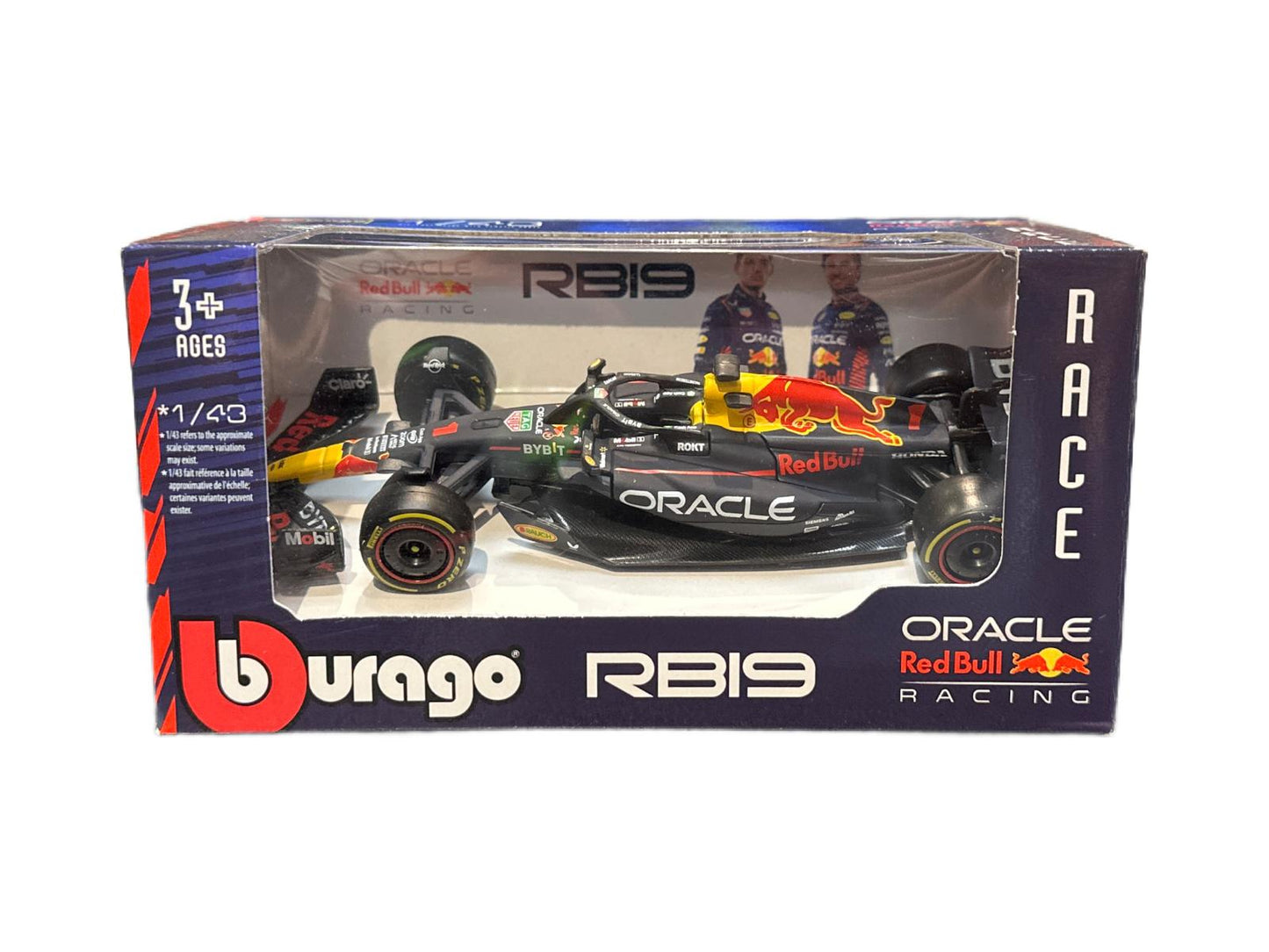 1:43 Scale Model | Redbull Rb19 #1 Max Max Verstappen