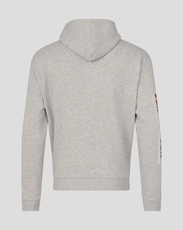 Red Bull Racing Max Verstappen Sleeve Graphic Overhead Hoodie Grey 2026 - Fanwear