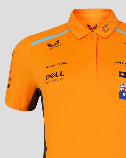 McLaren Women's Oscar Piastri Team Polo Autumn Glory 2024 - RP Teamwear