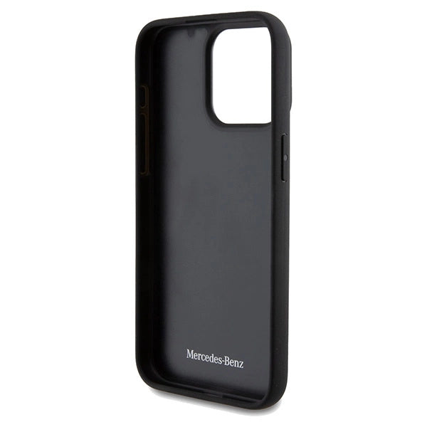 Mercedes-Benz iPhone 15 Pro Max Hard Case - Carbon Fiber Dynamic - Black