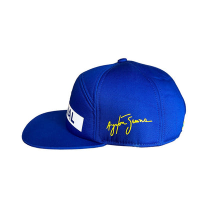 Ayrton Senna Original Nacional Cap With Case 2025-Fanwear