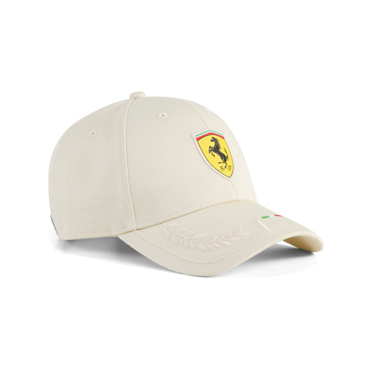 Scuderia Ferrari Italian Baseball Cap White 2026 - Fanwear