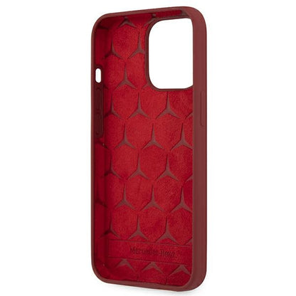 Mercedes iPhone 13 Pro Hard Case - Silicone - Red
