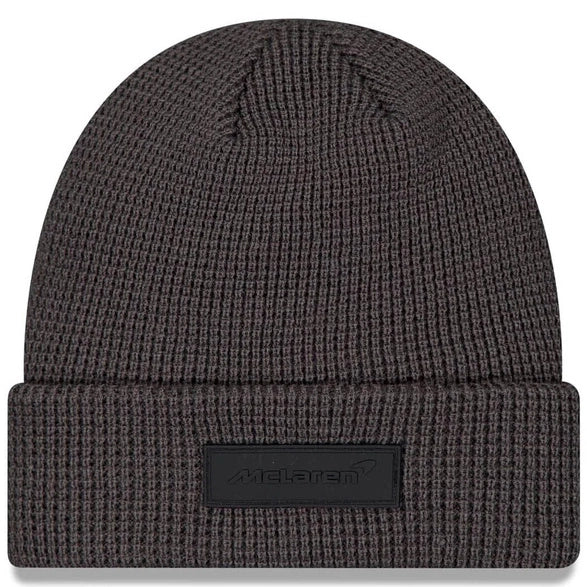 McLaren Waffle Cuff Beanie Grey