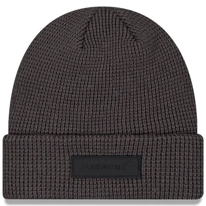 McLaren Waffle Cuff Beanie Grey
