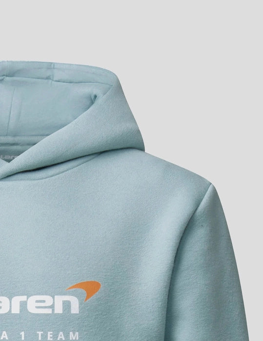 Mclaren Women's Core Hoodie Cloud Blue 2023-Fanwear