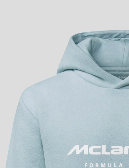 Mclaren Women's Core Hoodie Cloud Blue 2023-Fanwear