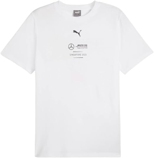 Mercedes-AMG Petronas Formula 1 Team Special Edition Singapore T-Shirt White 2023-Fanwear