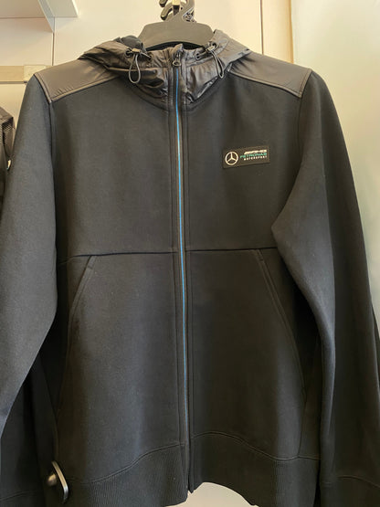 Mercedes-AMG Petronas Motorsport Mens Hooded Sweat Jacket 2019 - Fanwear