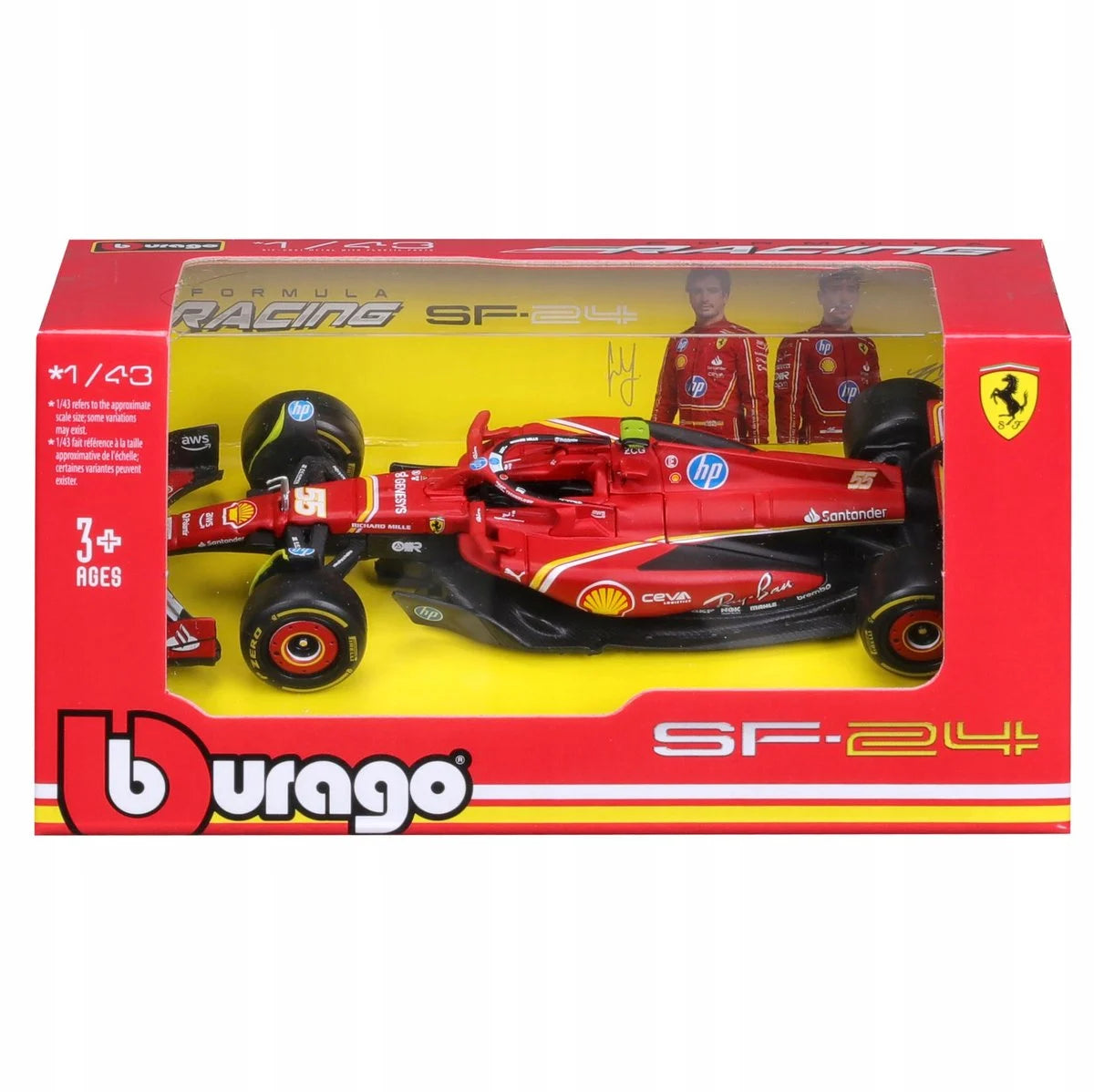 1:43 Scale Model | Scuderia Ferrari Carlos Sainz Car