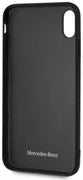 Mercedes iPhone X / XS Hard Case - Twister Genuine Leather - Black