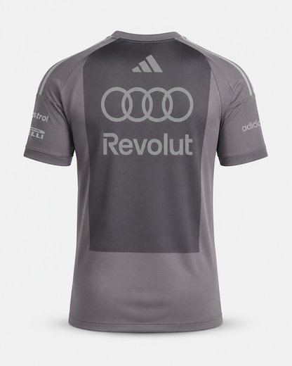 Audi F1 Team Driver Jersey Short Sleeve Grey 2026 - RP Teamwear