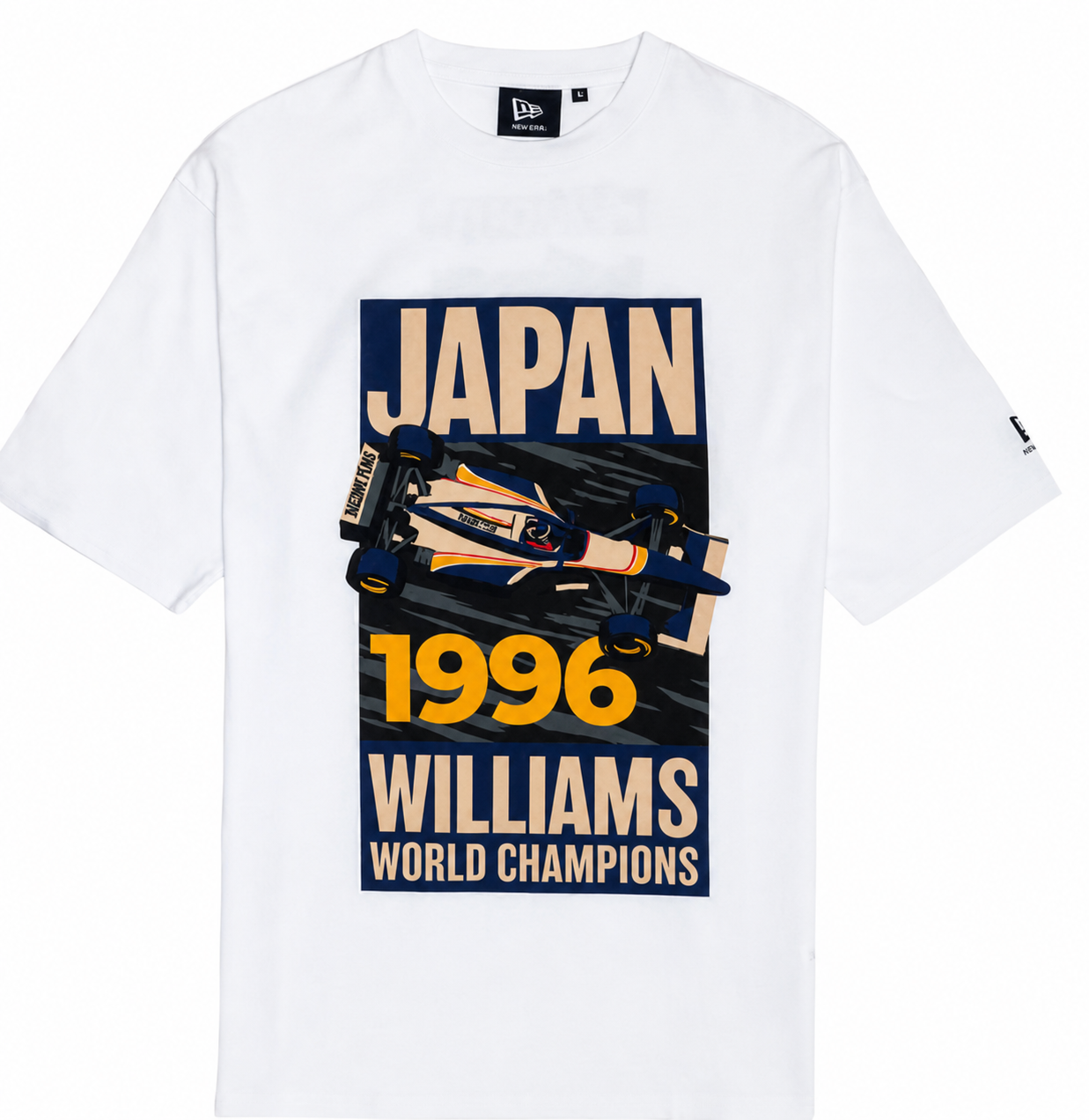 Williams Racing Team Japan Oversized T-Shirt White 2026-Fanwear