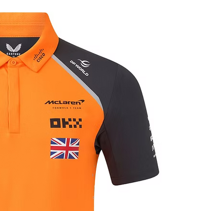Mclaren Women's Polo Shirt Lando Norris Autumn Glory 2024-RP Teamwear