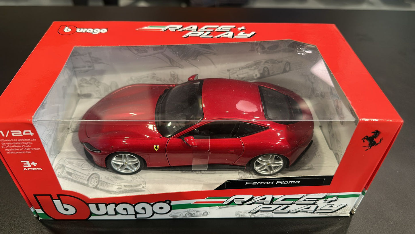 1:24 Scale Model | Ferrari Roma Red