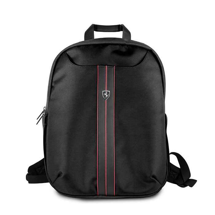 Scuderia Ferrari Urban 15" Slim Off Track Black Logo Backpack