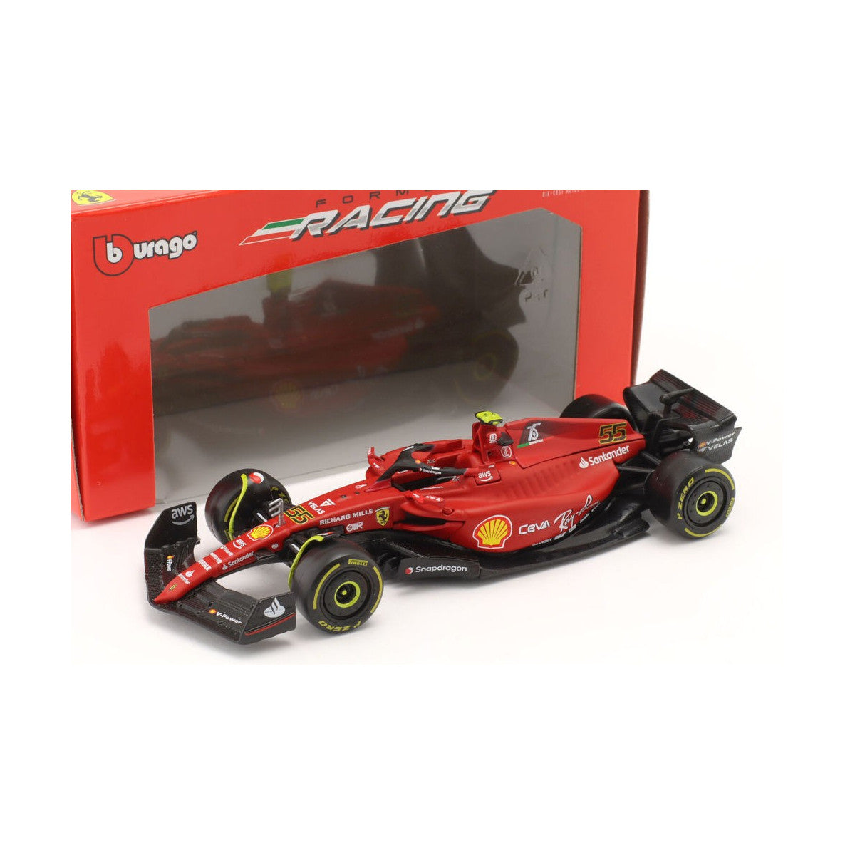 1:43 Scale Model | Ferrari F175 Carlos Sainz Without Driver Car