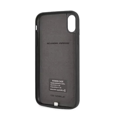 Ferrari iPhone XR Power Case - Off Track Lithium Battery - Black