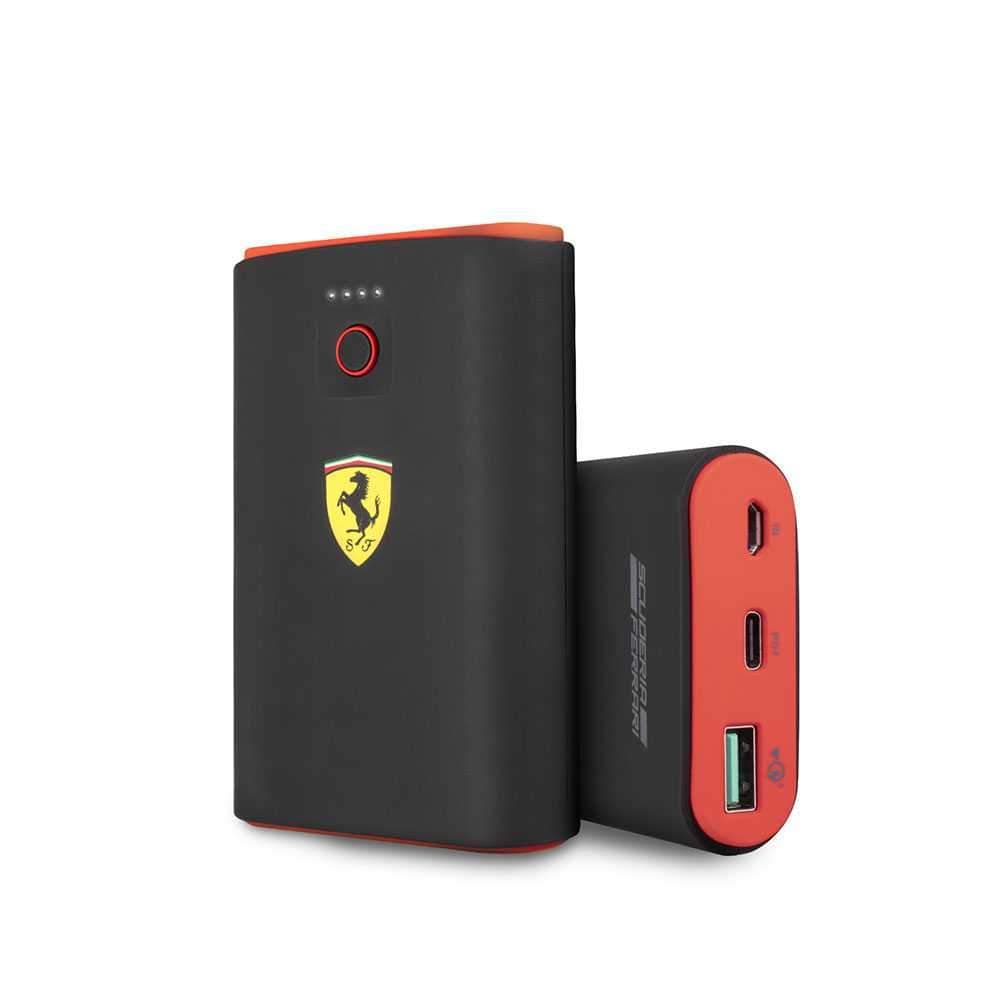 Ferrari On Track Fast Charging Power Bank 7500 mAh Black