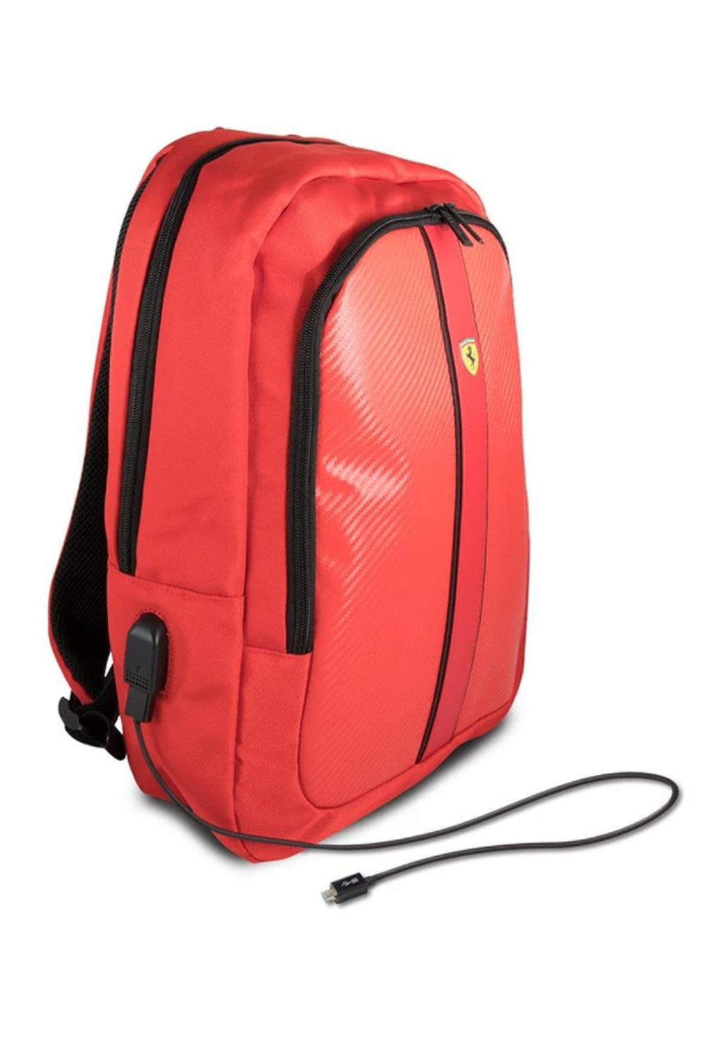 Scuderia Ferrari USB CGM Red Backpack