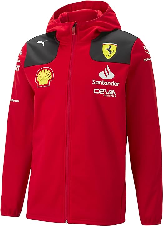 Scuderia Ferrari Team Softshell Jacket Red 2023-RP Teamwear