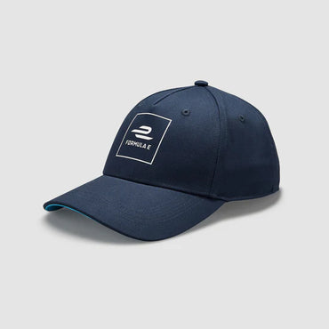 Formula E Kids Essentials Logo Cap Navy 2025-Fanwear