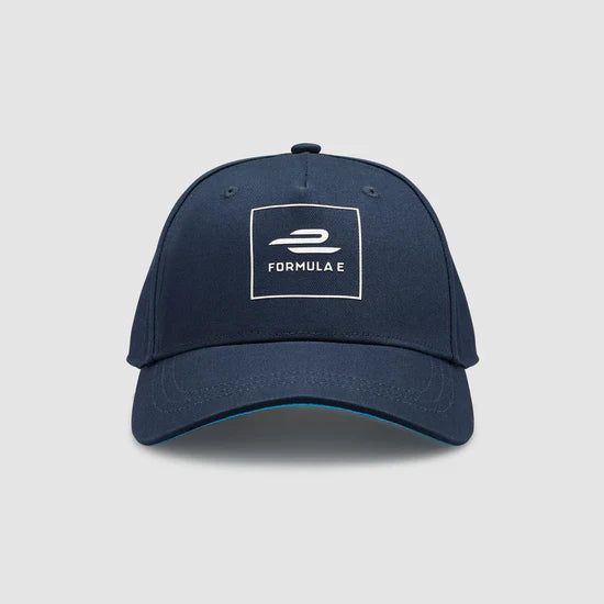 Formula E Kids Essentials Logo Cap Navy 2025-Fanwear
