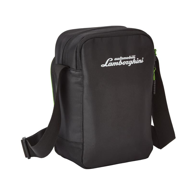 Lamborghini Shoulder Bag Black Green