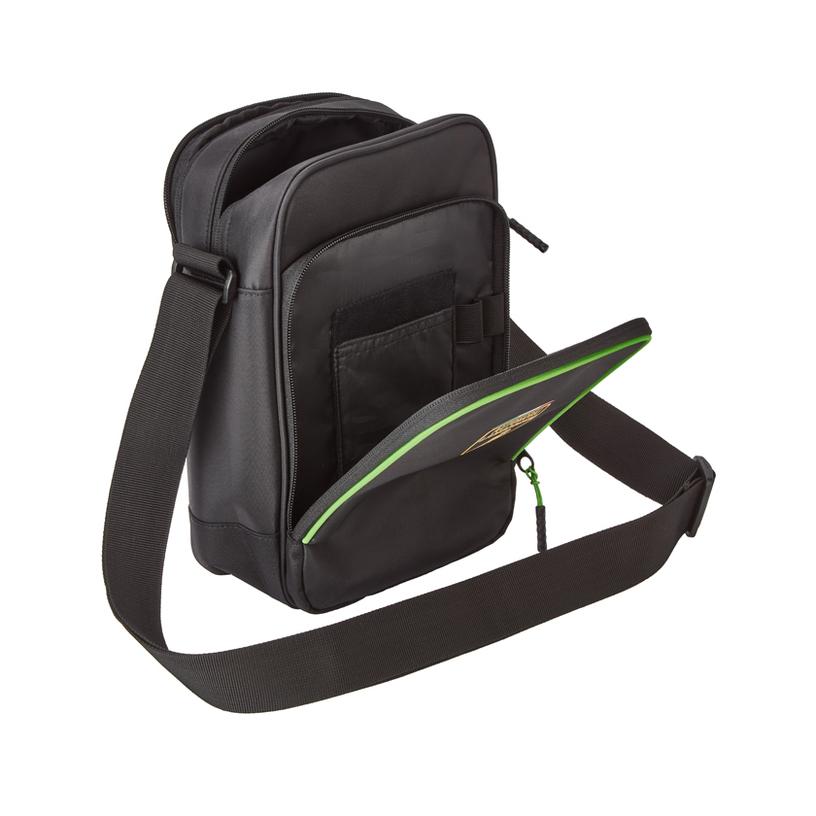 Lamborghini Shoulder Bag Black Green