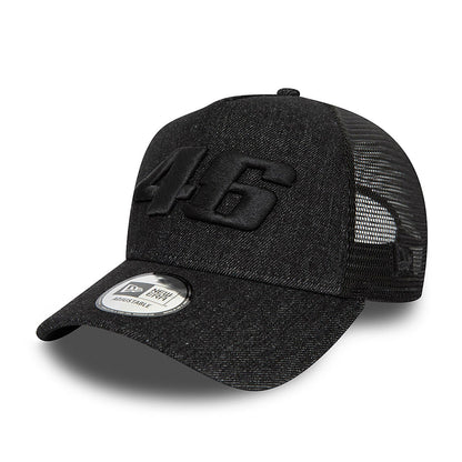 Valentino Rossi Denim EF Trucker Black Cap 2024