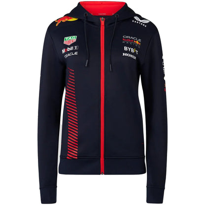 Red Bull Racing Women's Full Zip Hoodie Night Sky 2023-RP Teamwear
