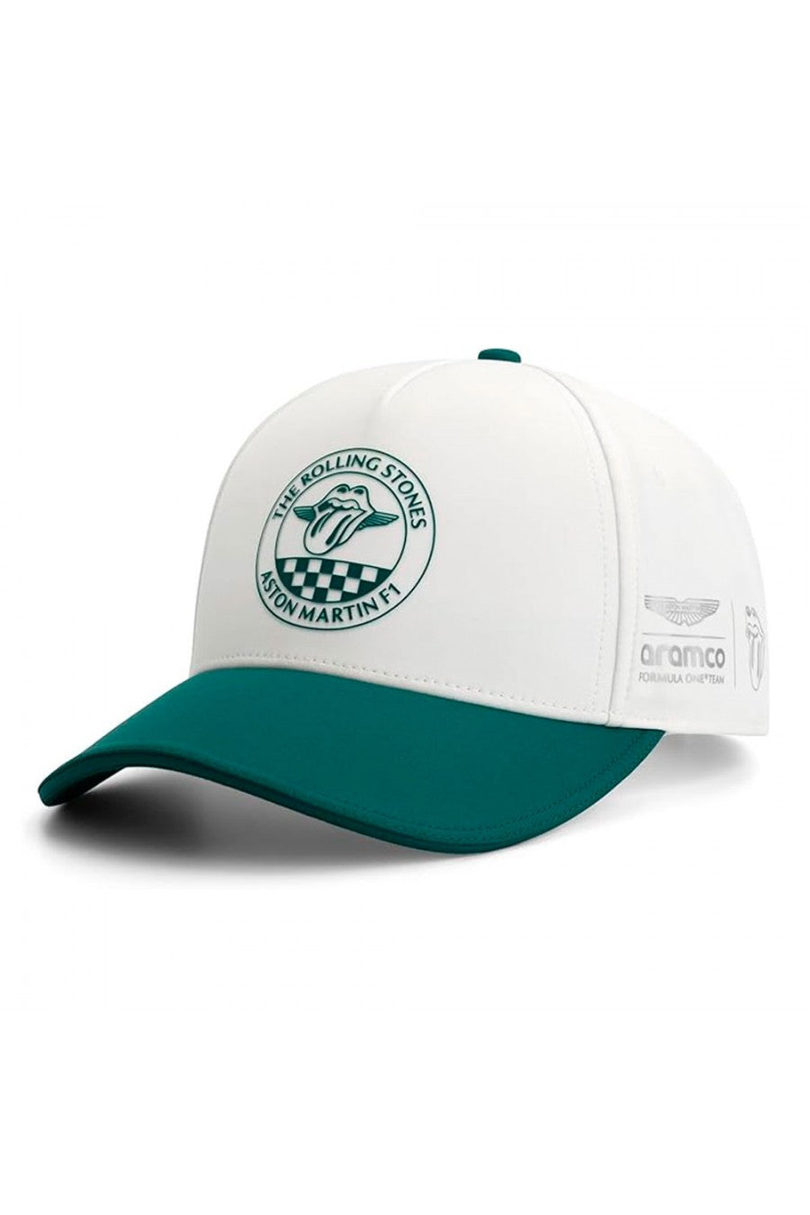 Aston Martin F1 Special Edition Rolling Stones Cap White 2025-Fanwear