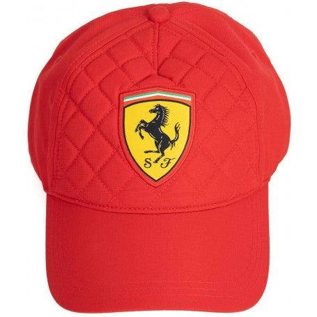 Scuderia Ferrari Men's Quilt Cap-Fanwear