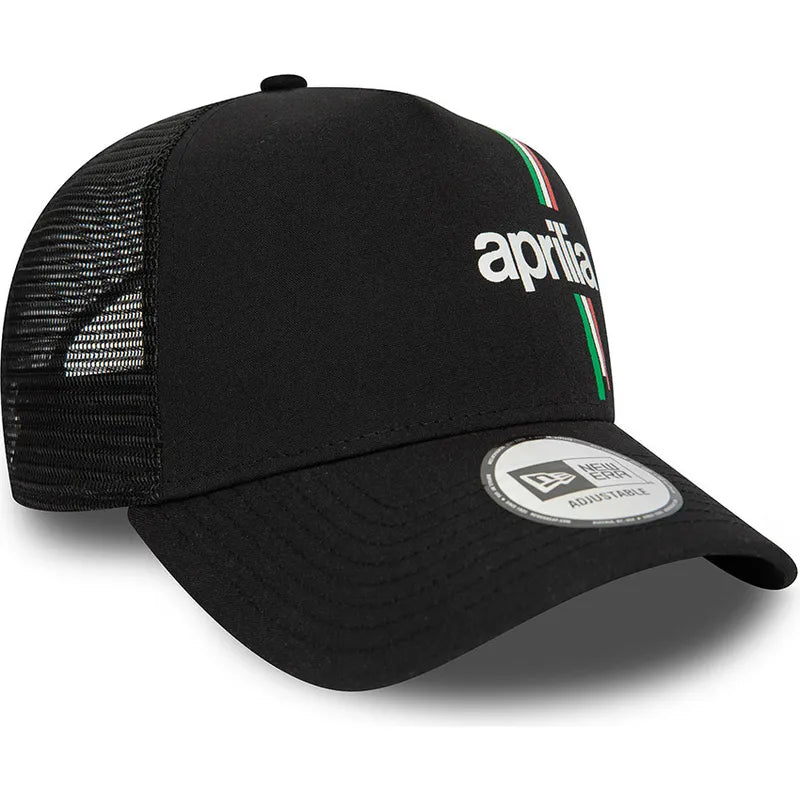 Aprilia Essential Trucker Black Cap 2024