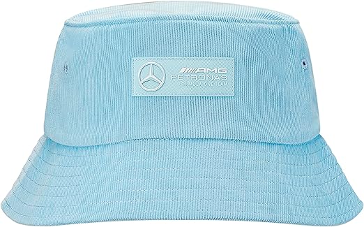 Mercedes-AMG Petronas Formula 1 Team Retro Cord Bucket Hat Blue 2023-Fanwear